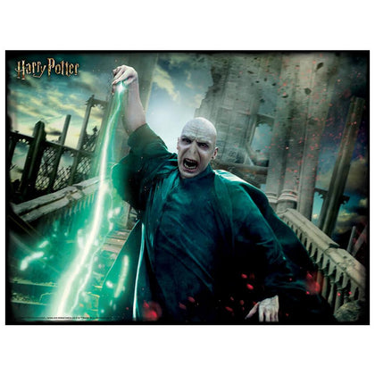 Harry Potter 500 Piece 3D Image Voldemort Puzzle Image 1