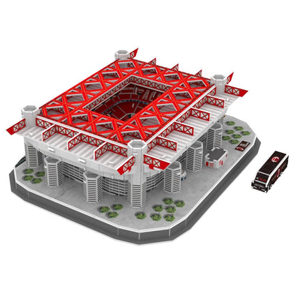 AC Milan 3D Stadium Puzzle Image 1