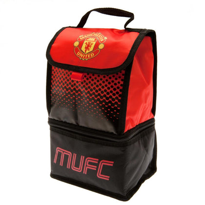 Manchester United FC 2 Pocket Lunch Bag Image 1