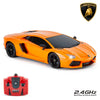 Lamborghini Aventador 1:18 Scale Radio Controlled Car Orange Image 1