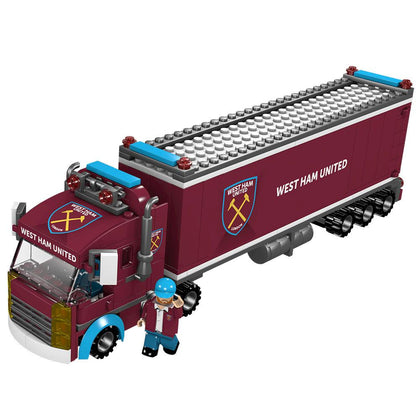 West Ham United FC Brick Fan Truck Image 1