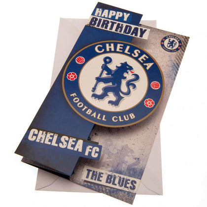 Chelsea FC The Blues Birthday Card Image 1