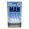 Manchester City FC EST Birthday Card & Badge Image 1