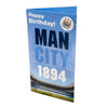 Manchester City FC EST Birthday Card & Badge Image 3