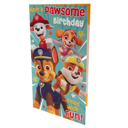 Paw Patrol Birthday Card Image 1