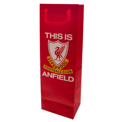 Liverpool FC Bottle Gift Bag Image 1