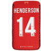 Liverpool FC Henderson Phone Sleeve Image 1