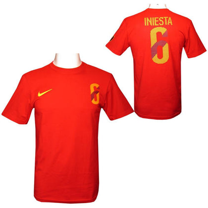 FC Barcelona Mens Iniesta Nike Hero T Shirt Image 1