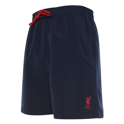 Liverpool FC Mens Navy Board Shorts Image 1