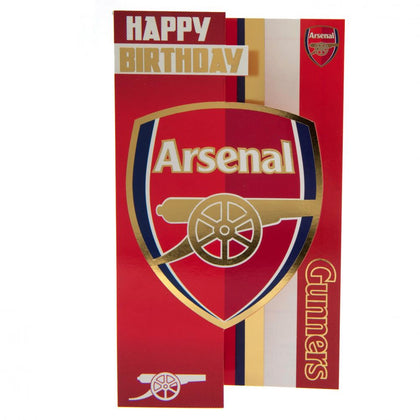 Arsenal FC Birthday Card Image 1