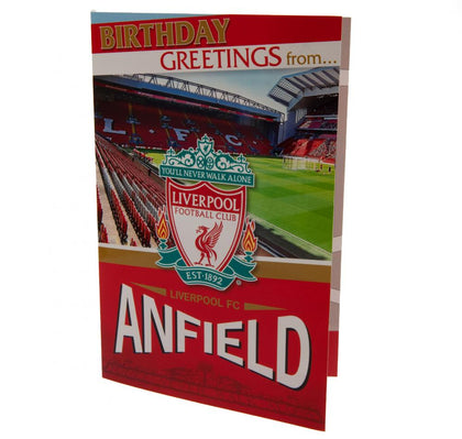 Liverpool FC Pop-Up Birthday Card Image 1