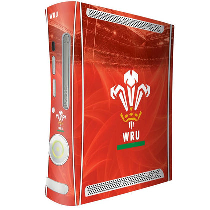 Wales Rugby Union Xbox 360 Console Skin Image 1