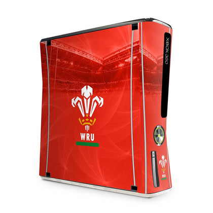 Wales Rugby Union Xbox 360 Slim Console Skin Image 1
