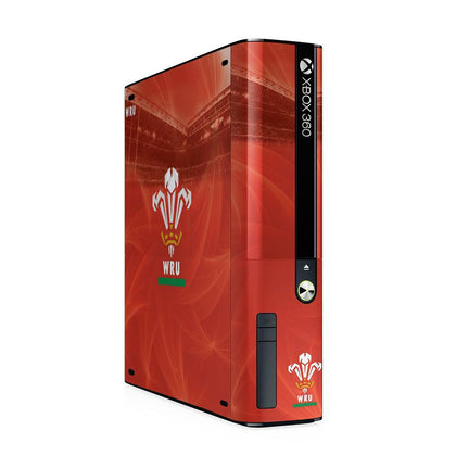 Wales Rugby Union Xbox 360 E GO Console Skin Image 1